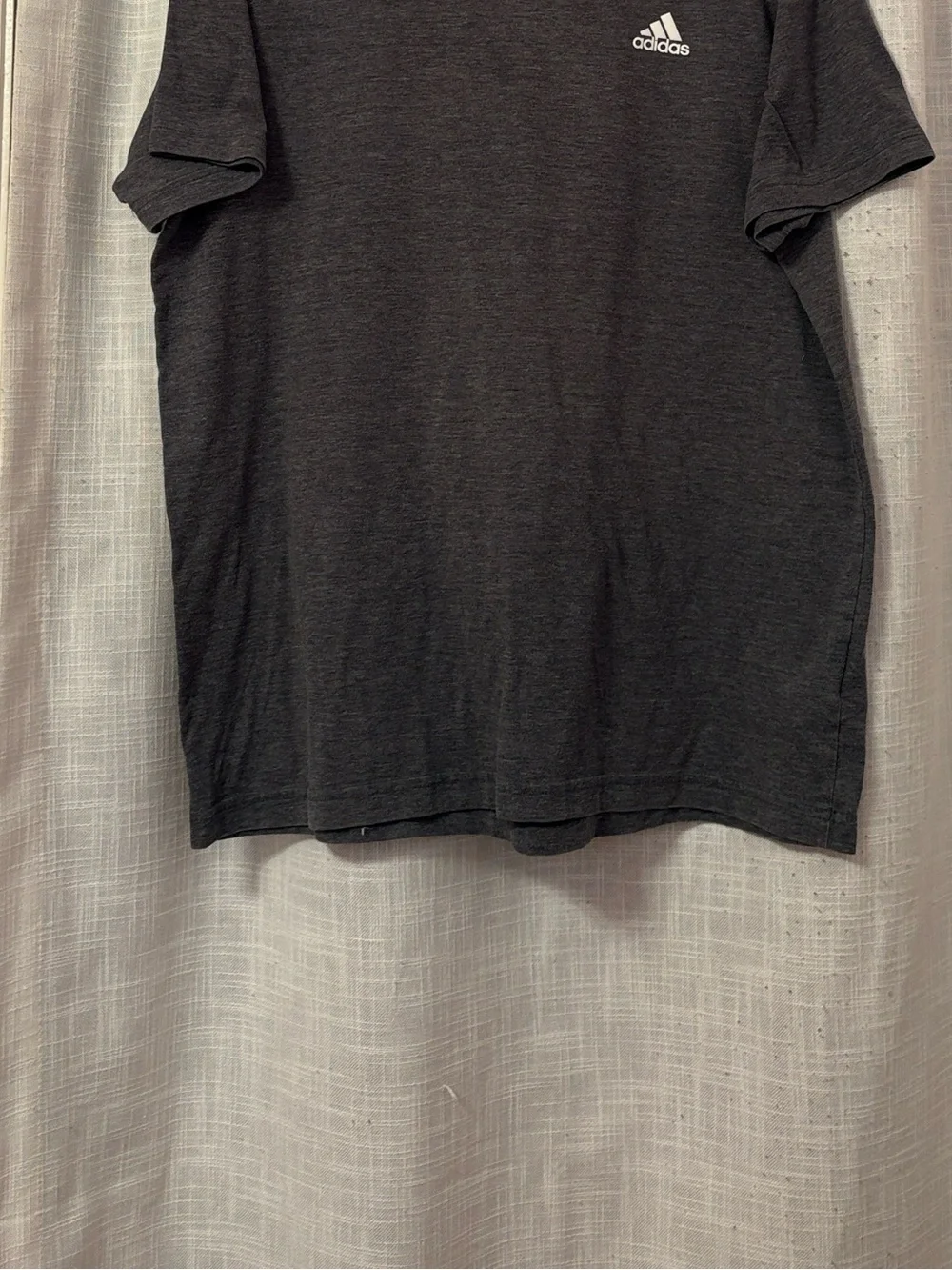 Mens Adidas Gray Primegreen AeroReady Athletic Tee